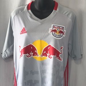 Adidas MLS NY Red Bulls track topMens Medium NWT